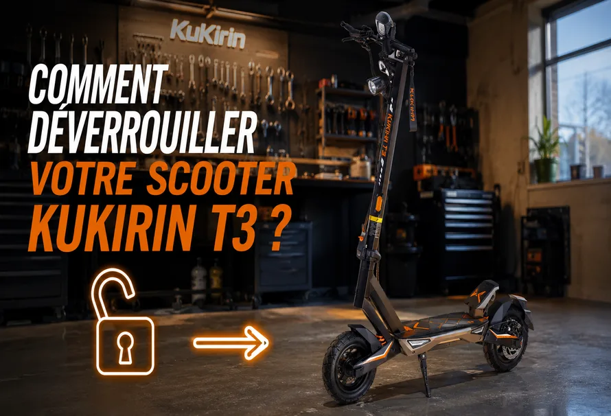déverrouiller Kukirin T3