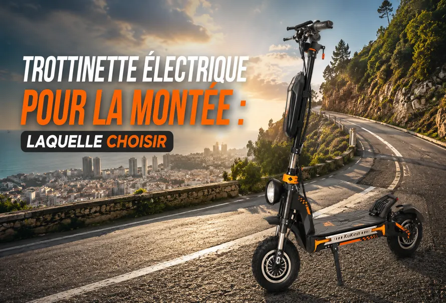 Trottinette pour la montée