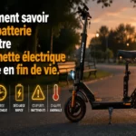 Comment savoir si la batterie de votre trottinette arrive en fin de vie