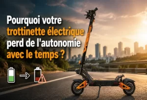 Pourquoi votre trottinette perd de l'autonomie avec le temps