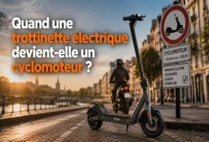 Quand une trottinette devient-elle un cyclomoteur