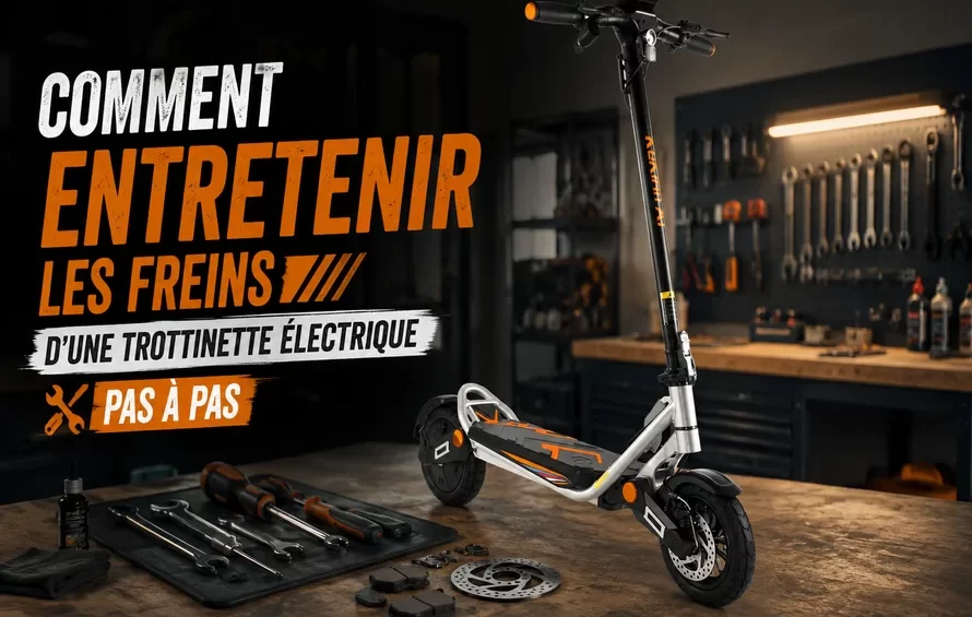 Comment entretenir les freins d'une trottinette