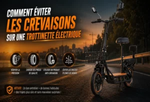 Comment éviter les crevaisons sur une trottinette