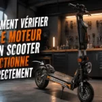 vérifier si le moteur d'un scooter fonctionne