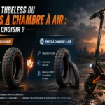 Pneus tubeless ou pneus à chambre à air