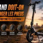 Quand doit-on changer les pneus d'une trottinette