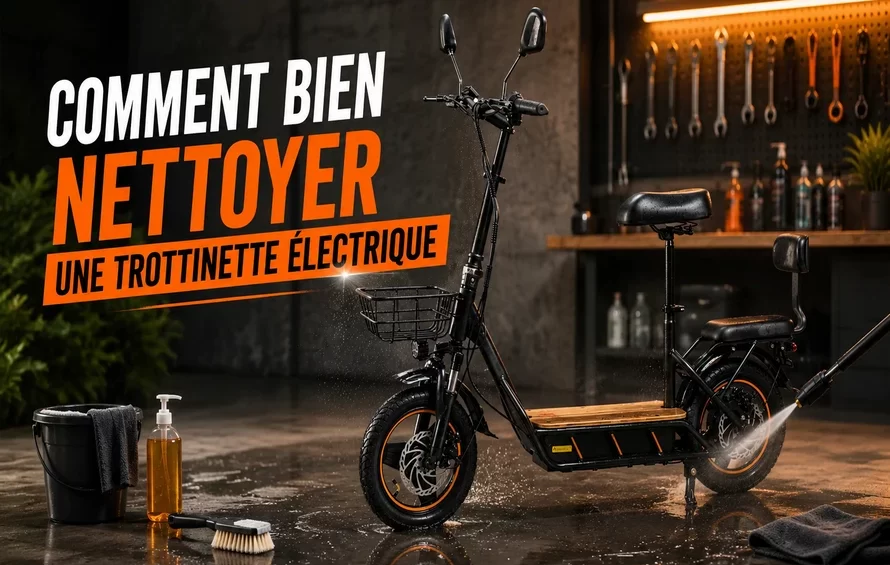 Comment nettoyer une trottinette