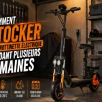 Comment stocker una trottinette pendant plusieurs semaines
