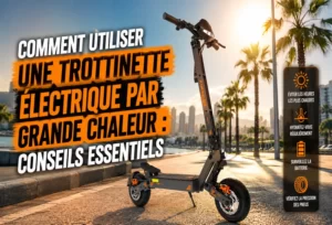 Comment utiliser une trottinette par grande chaleur : conseils essentiels