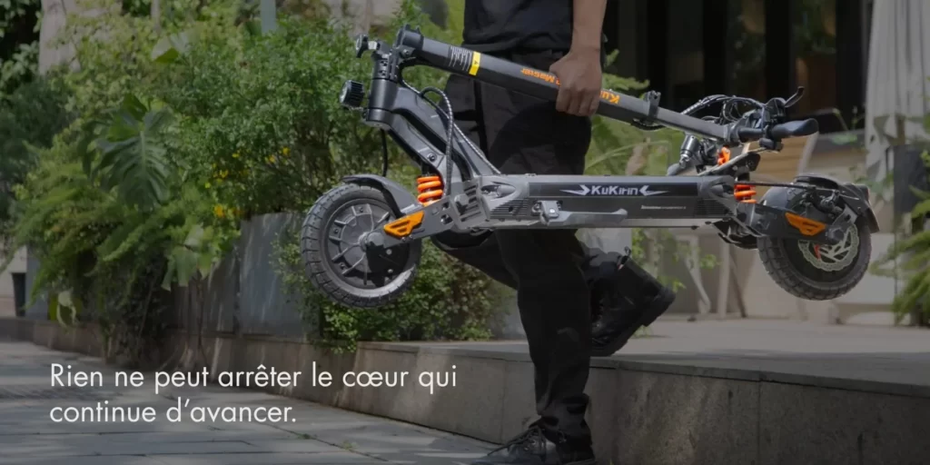 patinete electrico plegado