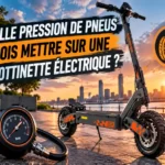 Quelle pression de pneus je dois mettre sur une électrique ?