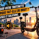 Pourquoi votre trottinette fait-elle du bruit ? Causes et solutions